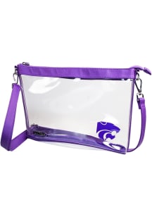 K-State Wildcats Large Stadium Approved Womens Clear Tote