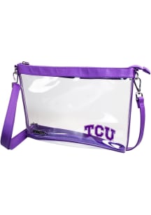 TCU Horned Frogs Stadium Approved Womens Clear Tote