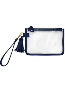 Navy Stadium Approved Design Womens Clear Tote