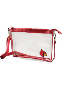 Louisville Cardinals Clear Womens Clear Tote