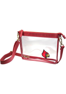 Louisville Cardinals Clear Small Womens Clear Tote