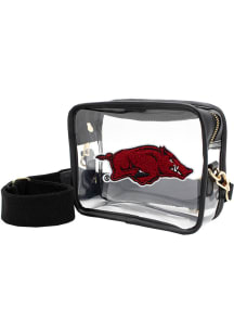 Arkansas Razorbacks Varsity Patch Womens Clear Tote