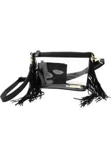Black Western Womens Clear Tote