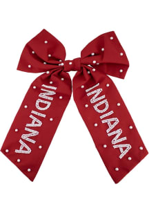 Indiana Hoosiers Beaded Womens Hair Scrunchie