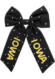 Iowa Hawkeyes Beaded Womens Hair Scrunchie