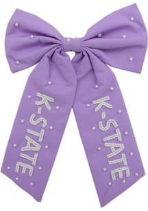 K-State Wildcats Beaded Womens Hair Scrunchie