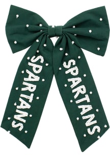 Michigan State Spartans Beaded Womens Hair Scrunchie