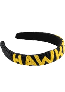 Iowa Hawkeyes Beaded Womens Headband