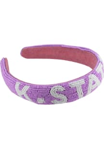 K-State Wildcats Beaded Womens Headband