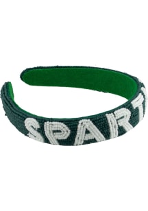 Michigan State Spartans Beaded Womens Headband