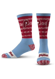 Philadelphia Phillies Red Distruptor Multi Youth Crew Socks