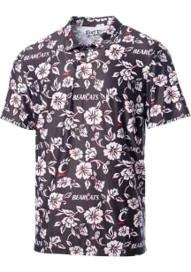 Reyn Spooner Cincinnati Bearcats Mens Black PUA Short Sleeve Fashion Polo