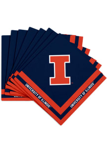 Illinois Fighting Illini 6.5" 20 pack Napkins