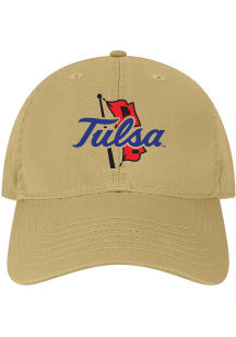 Tulsa Golden Hurricane EZA Adjustable Hat - Khaki