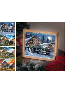 Michigan State Spartans team logo Table Lamp