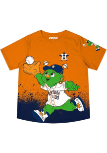 Forever Collectibles Houston Astros Orange 2026 Mascot Short Sleeve Fashion T Shirt