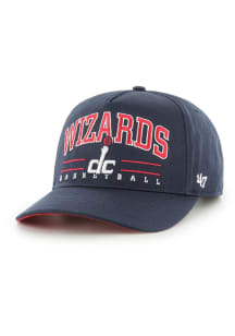 47 Washington Wizards DC Logo Roscoe Hitch Adjustable Hat - Navy Blue