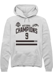 Zach Bade Western Michigan Broncos Mens White NIL 2025 National Champions Shirzee Player Hood