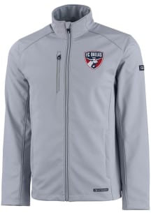 Cutter and Buck FC Dallas Mens Grey Evoke Light Weight Jacket