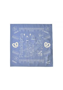 Philadelphia Approximately 21 in x 21 in Womens Scarf