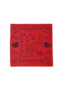 Philadelphia Approximately 21 in x 21 in Womens Scarf