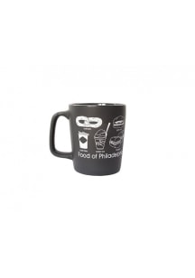 Philadelphia Foods of Philly 11 oz. Ceramic Mug - Grey
