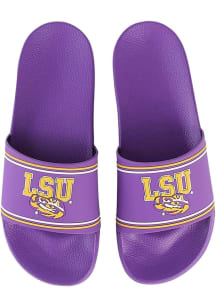 LSU Tigers Raised Logo Mens Slides
