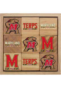 Maryland Terrapins 9 Piece Wooden Block Set Game