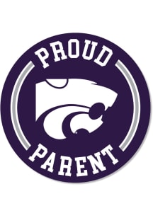 K-State Wildcats 3 inch Proud Parent Auto Decal - Purple