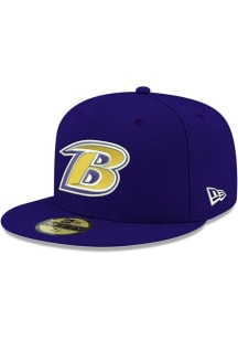 New Era Baltimore Ravens Mens Purple GCP 59FIFTY Fitted Hat