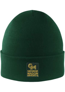 LogoFit George Mason University Green Northpole Cuffed Mens Knit Hat