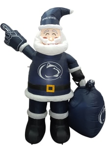 Penn State Nittany Lions Navy Blue Outdoor Inflatable Santa 7FT