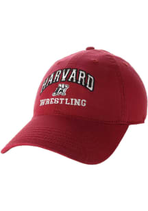 Legacy Harvard Crimson Wrestling EZA Twill Adjustable Hat - Crimson