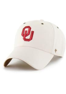 47 Oklahoma Sooners Carhartt Undyed Clean Up Adjustable Hat - White