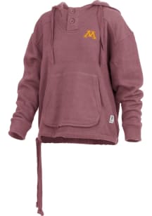 Pressbox Minnesota Golden Gophers Womens  Keisha Hooded Sweatshirt