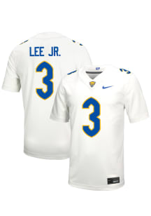 Shawn Lee Jr  Nike Pitt Panthers White NIL Name And Number Football Jersey