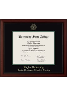 Baylor Bears Embossed Paxton Louise Herrington School of Nursing Diploma Frame - Black