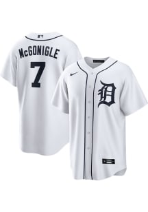 Kevin McGonigle Detroit Tigers Mens Replica Home Jersey - White