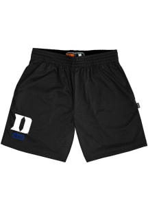 SLAM Duke Blue Devils Mens Black Monochromatic Practice Shorts