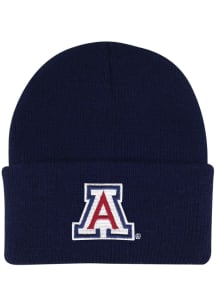 LogoFit Arizona Wildcats North Pole Baby Knit Hat - Navy Blue