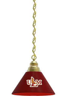 Louisiana-Monroe Warhawks Single Gold Billiard Lamp