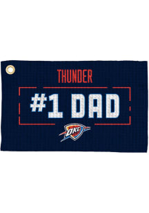 Oklahoma City Thunder #1 Dad Waffle Golf Towel