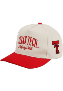 Texas Tech Red Raiders Ivory Two Tone Ponyback Womens Adjustable Hat