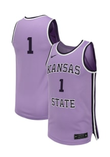 Nike K-State Wildcats Lavender Replica No 1 Jersey