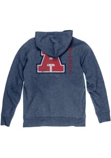 Blue 84 Arizona Wildcats Mens Navy Blue Front Back Laguna Long Sleeve Full Zip Jacket