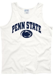 Penn State Nittany Lions Mens White  Short Sleeve Tank Top