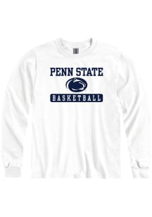 Penn State Nittany Lions White  Long Sleeve T Shirt
