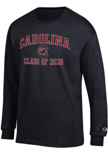 Champion South Carolina Gamecocks Black Font Class of 2028 Jersey Long Sleeve T Shirt