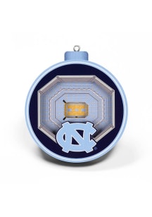 North Carolina Tar Heels 3D Stadium Ornament - Light Blue