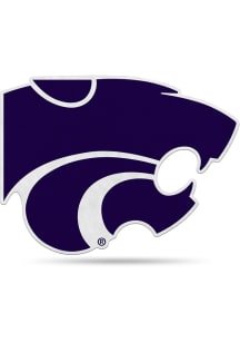 K-State Wildcats Logo Shaped Pennant - Purple